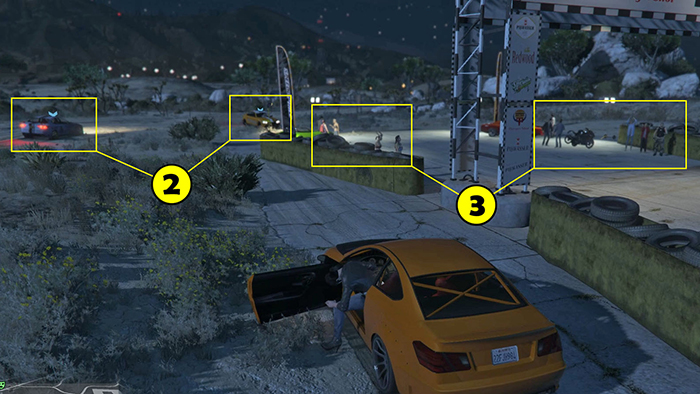 Получение автомобилей для побега после ограбления GTA 5: Online.