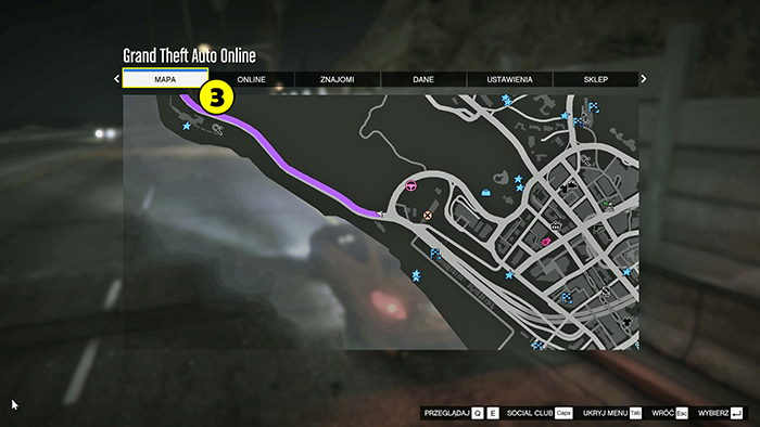 GPS навигатор в Grand Theft Auto V
