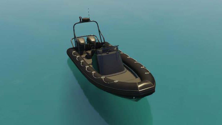 Надувная лодка в ГТА 5: Онлайн