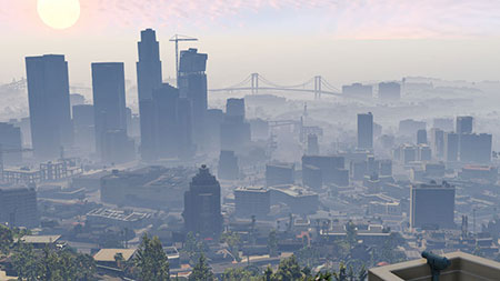 В каком городе происходит действие Grand Theft Auto 5?